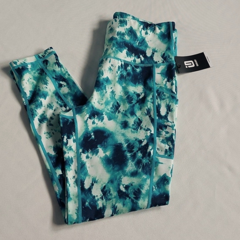 Ideology Womens‎ compression printed 7/8 Leggings size XS